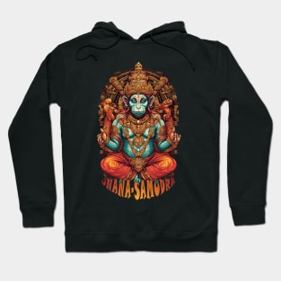 Explore the Ocean of Knowledge with Lord Hanuman Hoodie